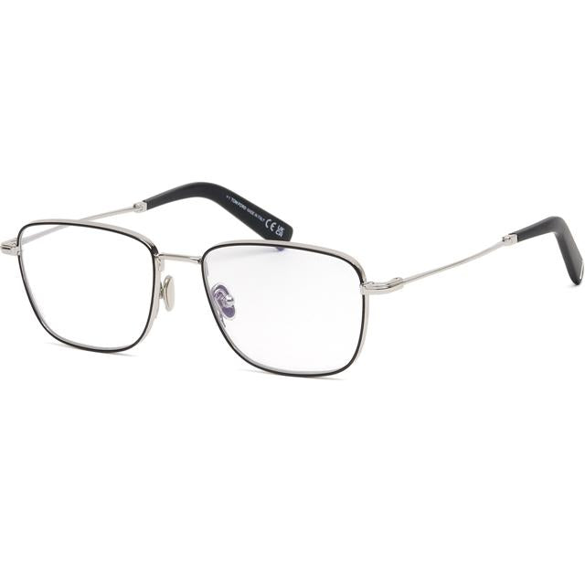 TOM FORD Blue Light Blocking Metal Square Unisex Eyeglasses Frame TF5748B 002