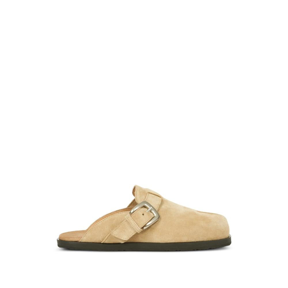 Maison Margiela Leather Mules Slippers for Men
