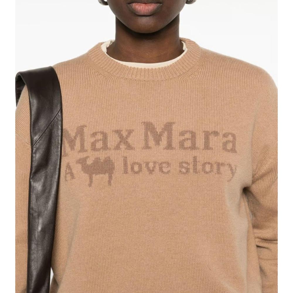 Max Mara Veronica Women’s Round Neck Knit Sweater