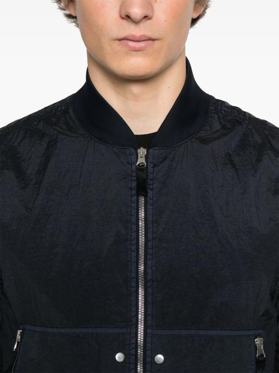 STONE ISLAND Bomber Jacket Men Spring Lightweigh K1S154100019S0020V0020 NAVY DOM