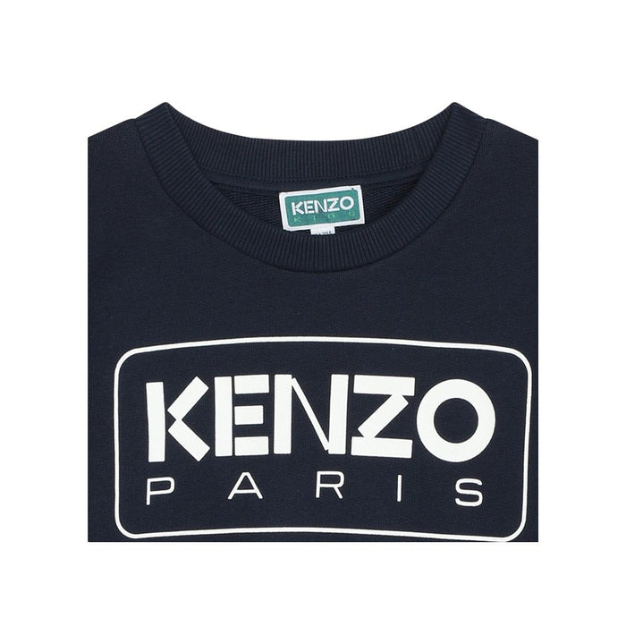 KENZO Women’s Logo Print Sweatshirt Navy