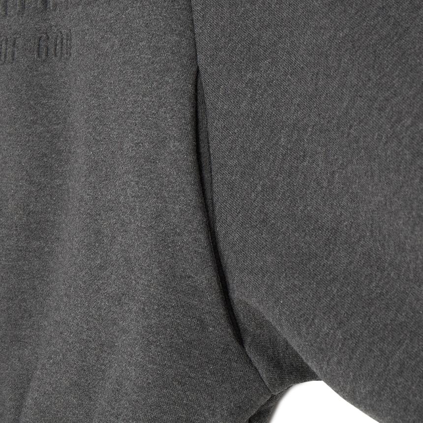 Fear of God Essentials Women’s Fleece Sweatshirt Charcoal Heather
