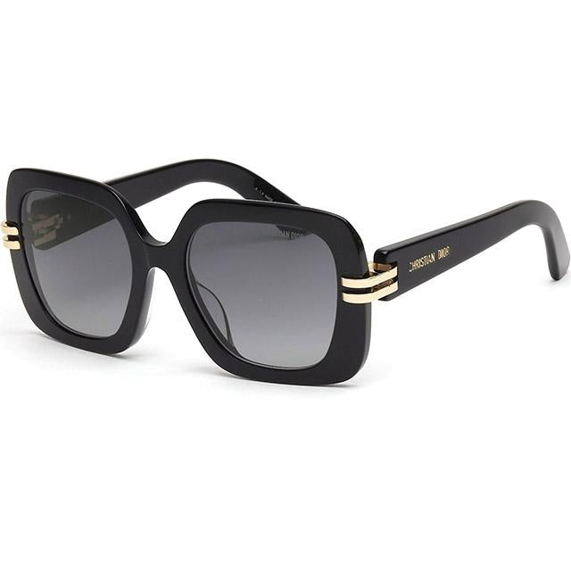 DIOR Oversized Acetate Sunglasses Unisex Black
