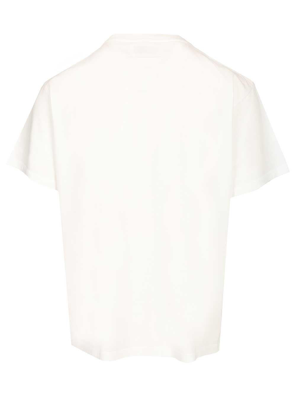 Maison Margiela Short Sleeve Cotton T-Shirt White Men