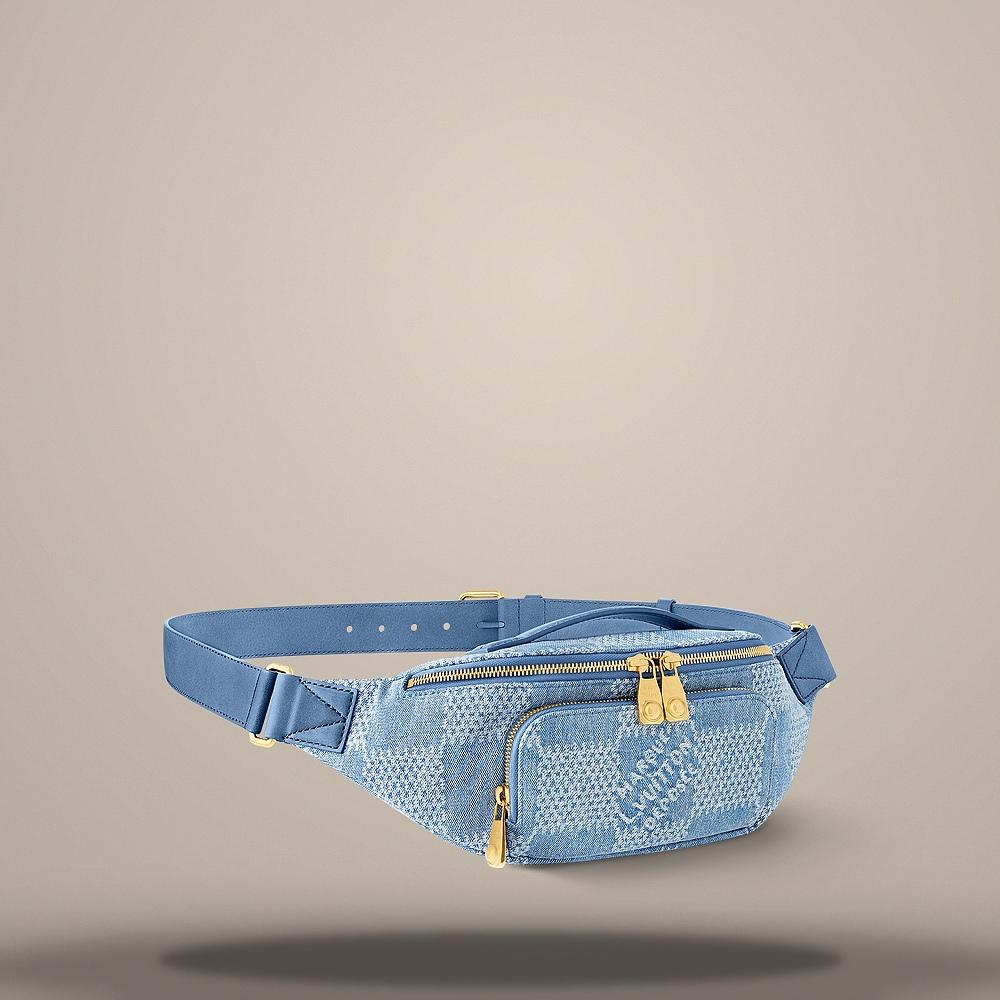 Louis Vuitton Rush Bumbag Denim Blue Shoulder Bag