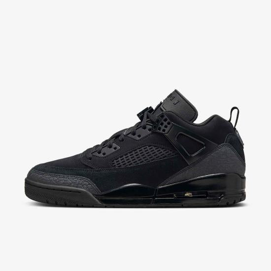 Nike Jordan Spizike Low Black/Gray Leather Sneakers