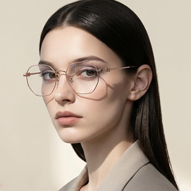 BALLY Asian Fit Gold Metal Unisex Eyeglass Frames BY5054D 033