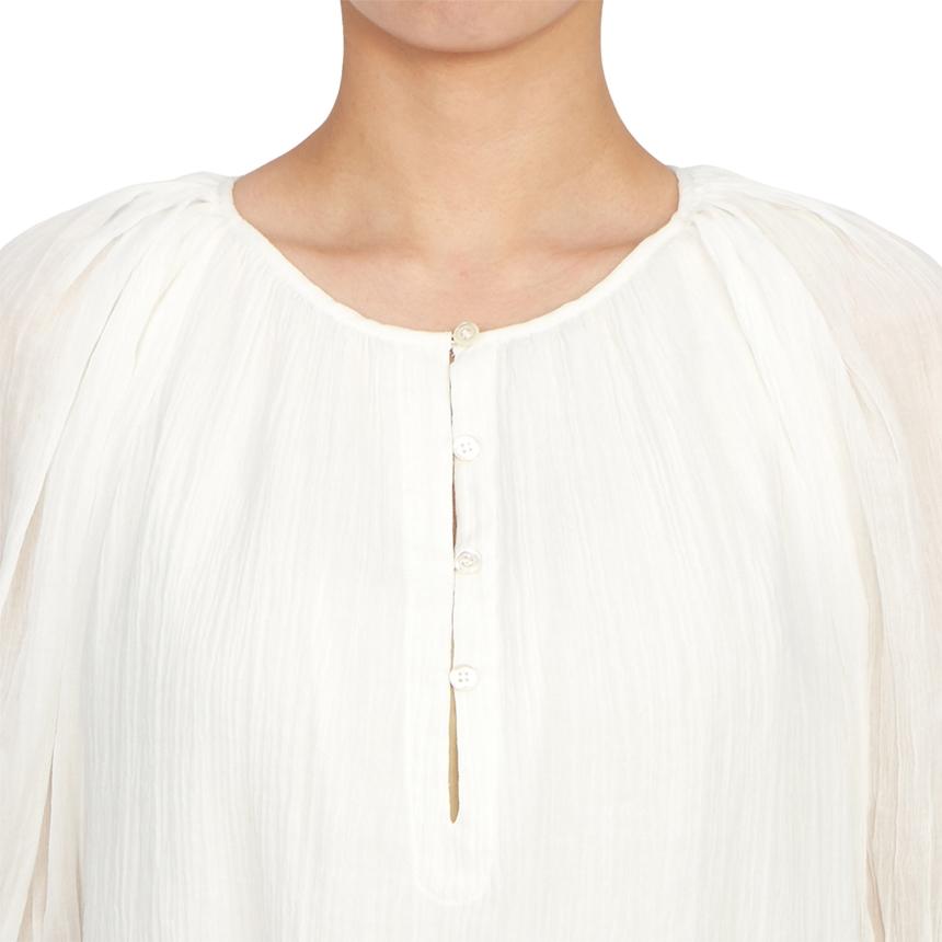Vanessa Bruno Women’s Blouse Black Cotton Poplin Long Sleeve