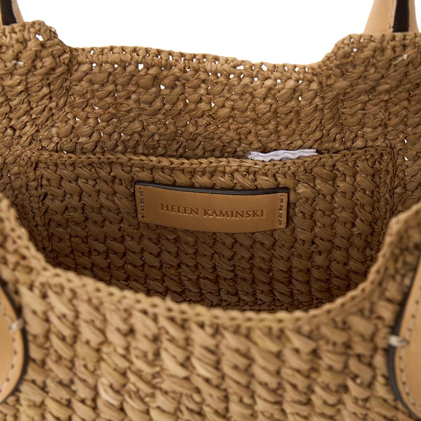 HELEN KAMINSKI Nougat Caramel Ampara Mini Women’s Tote Bag