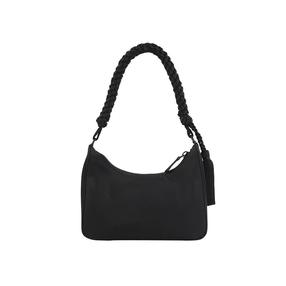 PRADA Triangle Logo Nylon Shoulder Bag