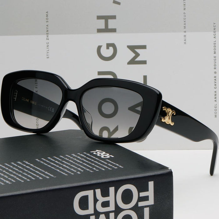 CELINE Classic Square Acetate Triomphe Sunglasses Unisex CL40216U 01F