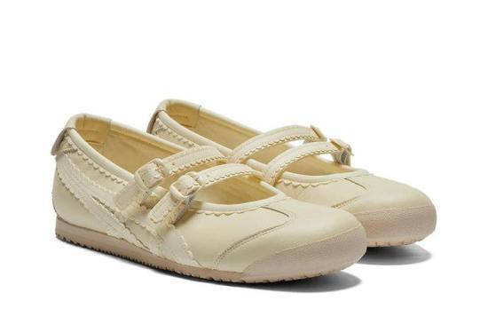 Onitsuka Tiger Ivory Cream Mexico 66 Women’s Flats 1182 A660 752