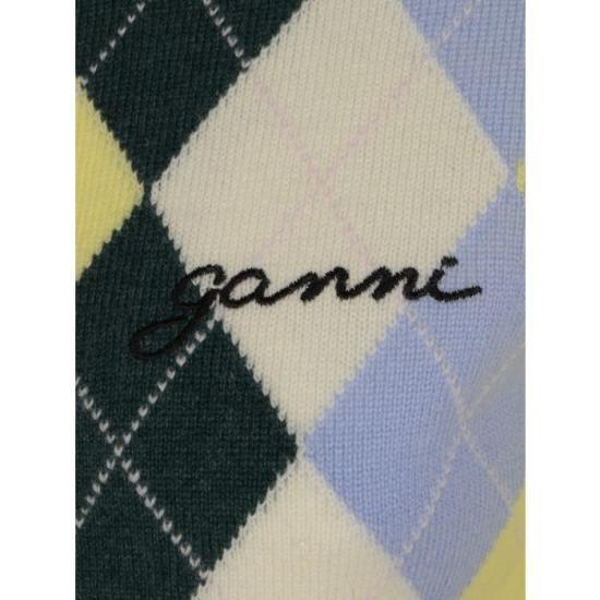 GANNI Pear Sorbet Knit Cardigan K2533122