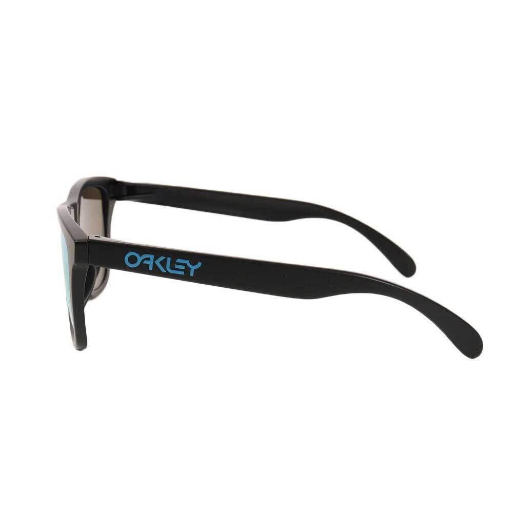 Nike Matte Black Asian Fit Sunglasses with Prizm Sapphire Lens