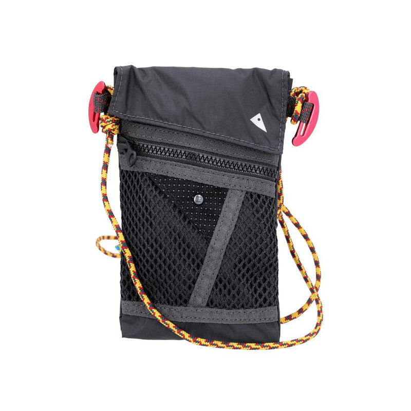 Klattermusen Unisex Algir Lanyard Pocket Crossbody Bag Black 41453 U21 961