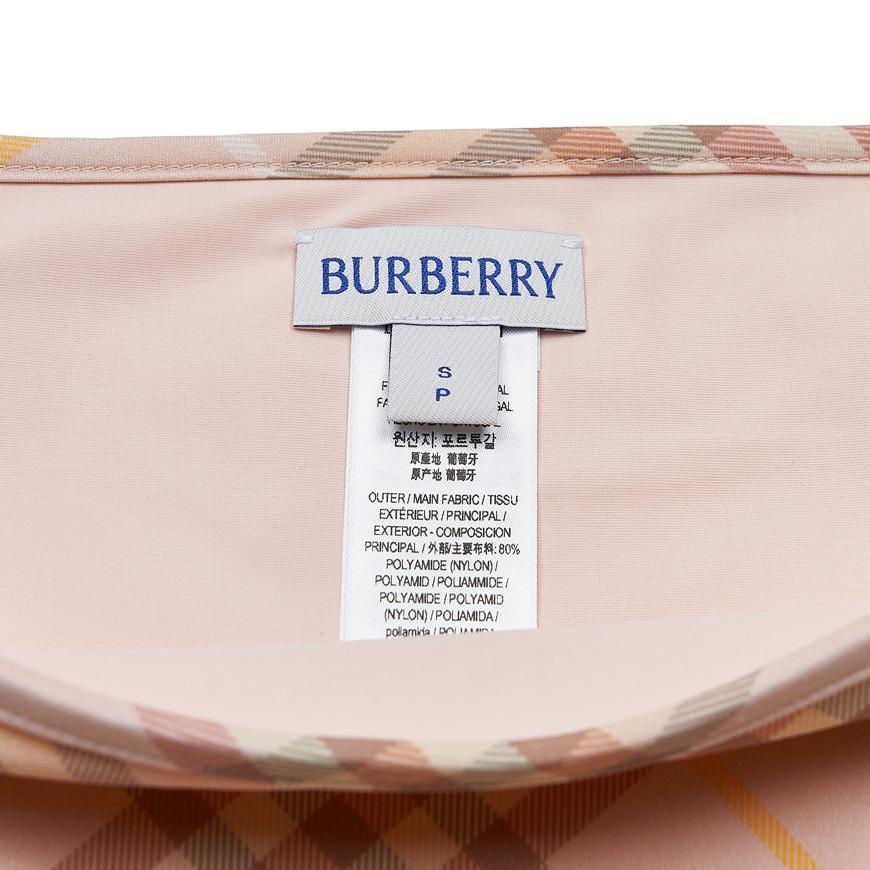 BURBERRY Check Brief Bikini for Women 8108591 W SP25 WW SIC C1791