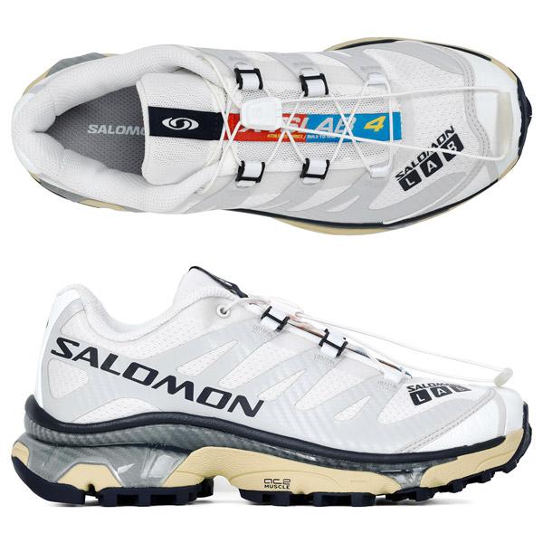 SALOMON White Lunar Rock Night Sky XT-4 OG Low-Top Sneakers L 49187100