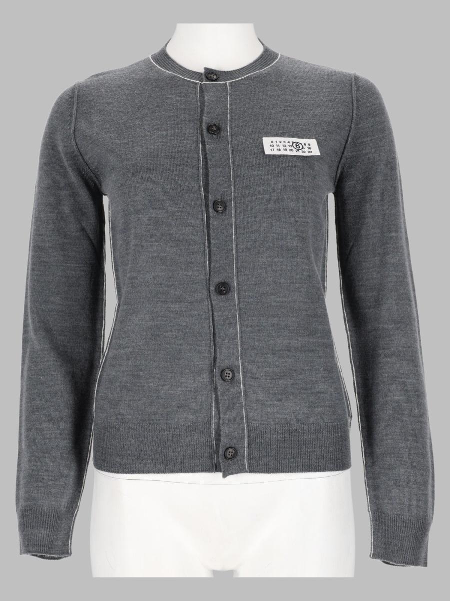 Maison Margiela Wool Knit Cardigan for Women