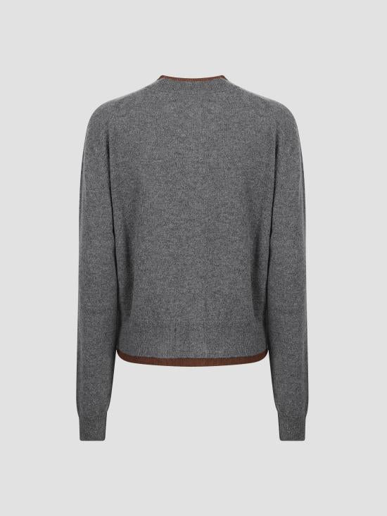 Marni Women’s Knit Cardigan CDMD0456Q0 UFX331 MXN60 GRAPHITE DOM