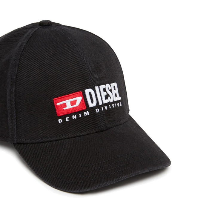 DIESEL CORRYDIV Logo Embroidered Baseball Cap for Men A11356 0PFAA 9XX