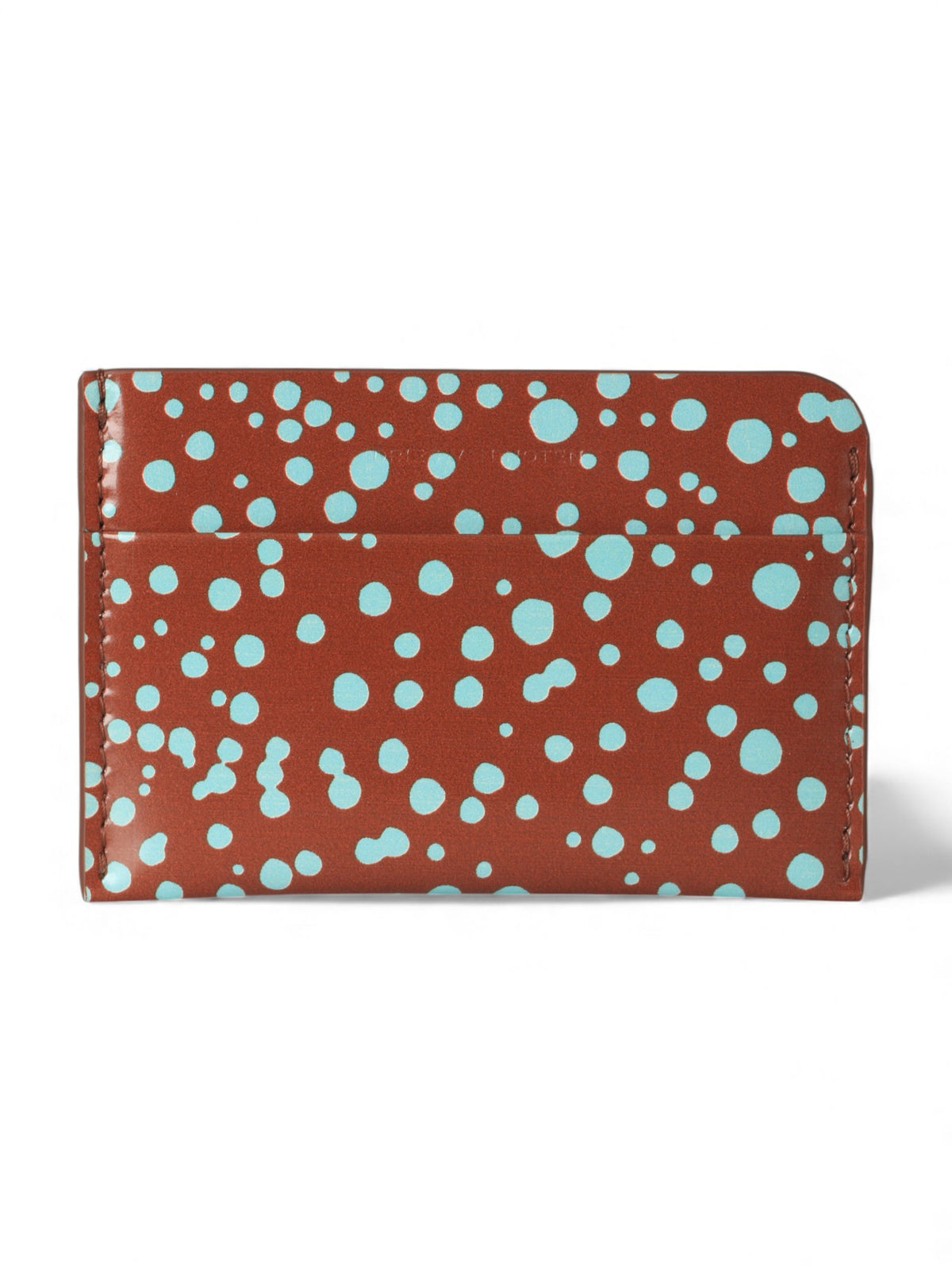 Dries Van Noten Printed Leather Card Case Brown 242 012108 558 703