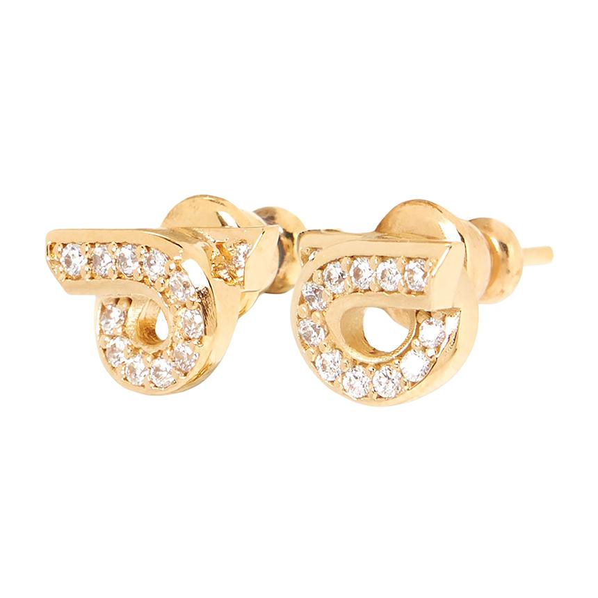 Ferragamo Gancini Women's Earrings 760700 0770442