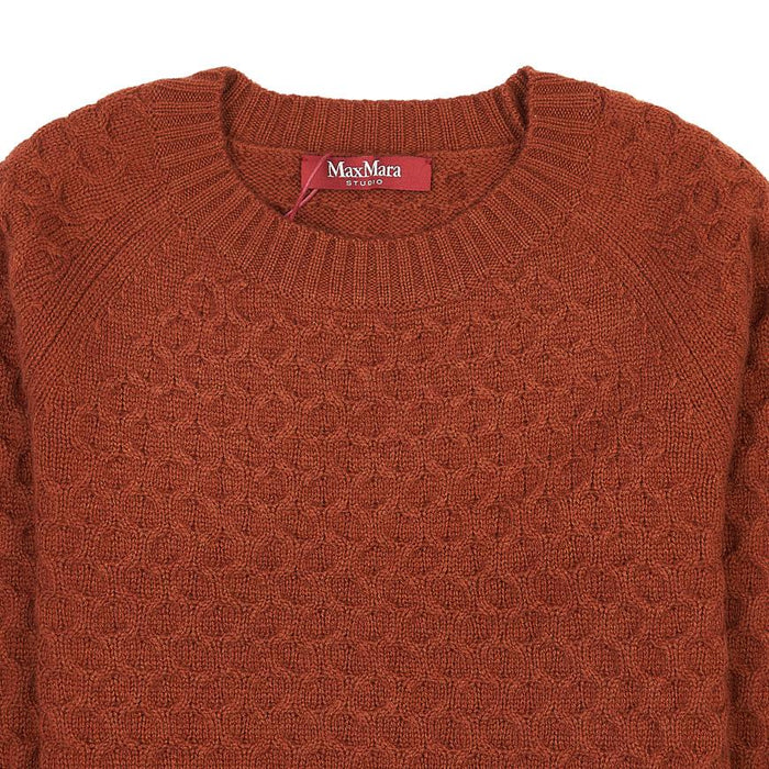 Max Mara Clava Wool Crewneck Sweater for Women