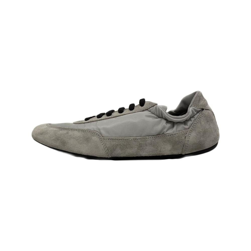 PRADA Gray Nylon Suede Low-Top Sneakers 1E959N D7C F0424