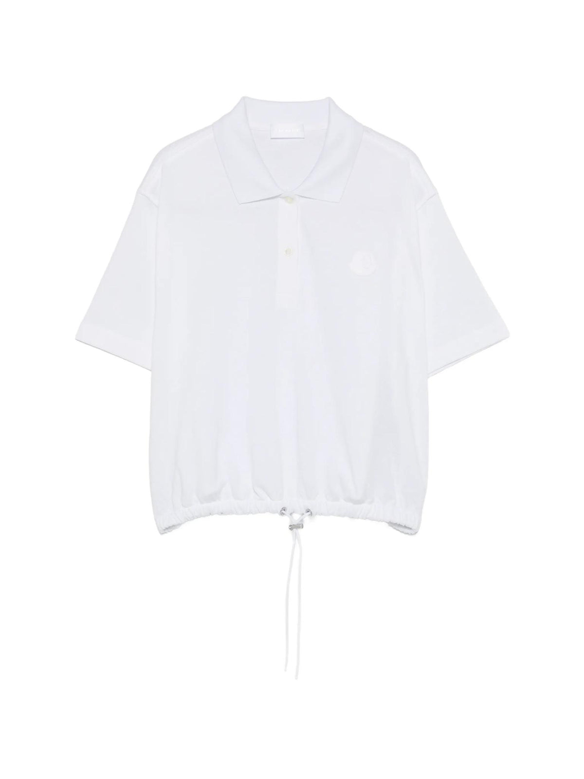 Moncler Short Sleeve T-Shirt Women’s Cotton Crewneck White