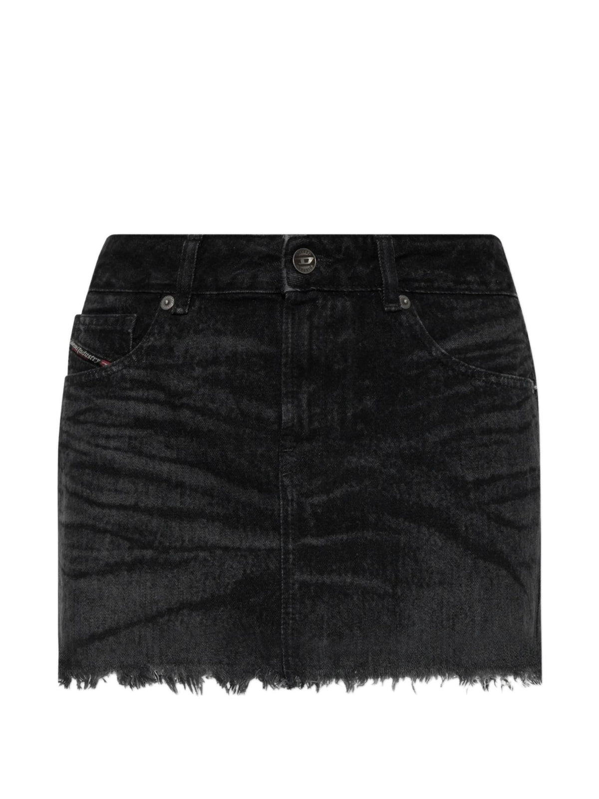 DIESEL Black Mini Skirt Women’s Casual Short Skirt