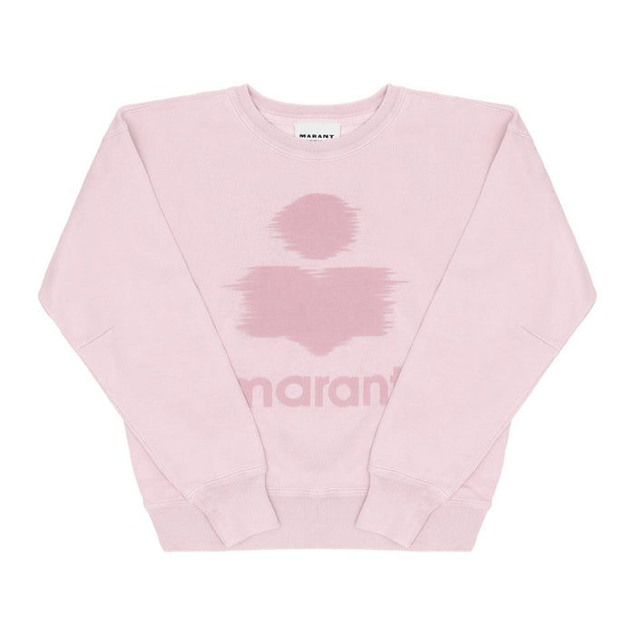 Isabel Marant Mobily Logo Sweatshirt Women’s Beige Cotton Pullover