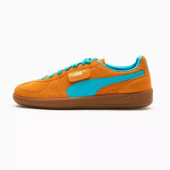 PUMA Palermo Sneakers Men’s White Leather Low-Top Shoes 396463 13 DOM