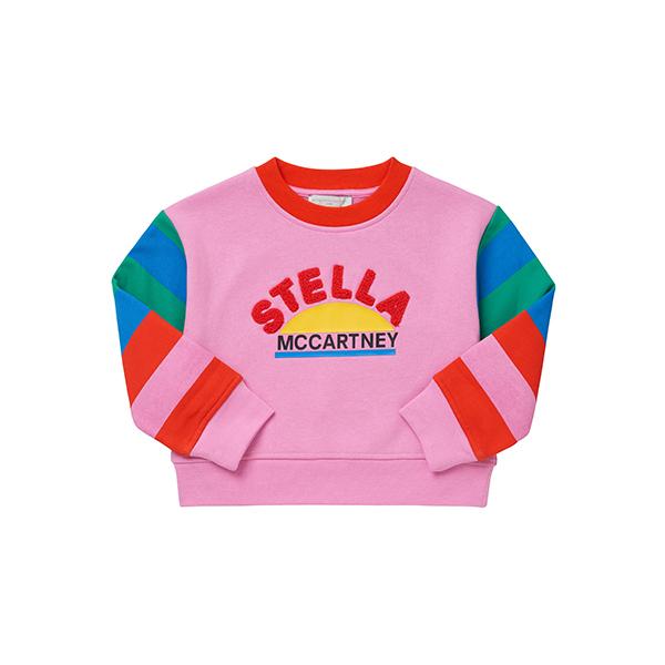 Stella McCartney Kids Logo Crewneck Sweatshirt TT4A20 Z0409 546