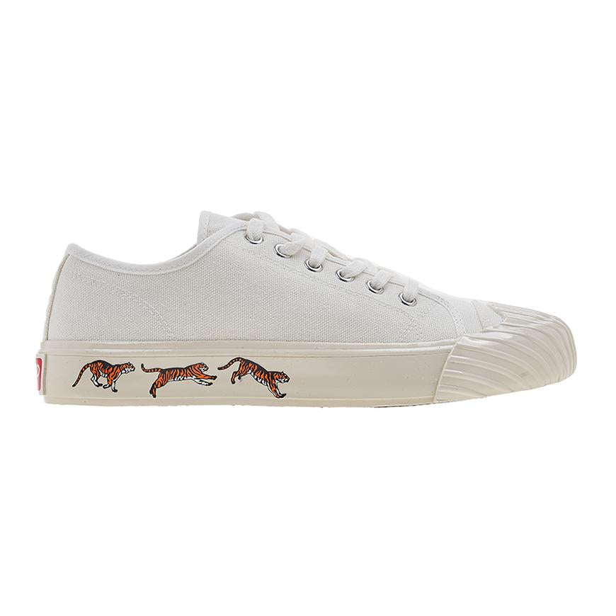 KENZO Kenzo School Low-Top Sneakers Men’s White Leather