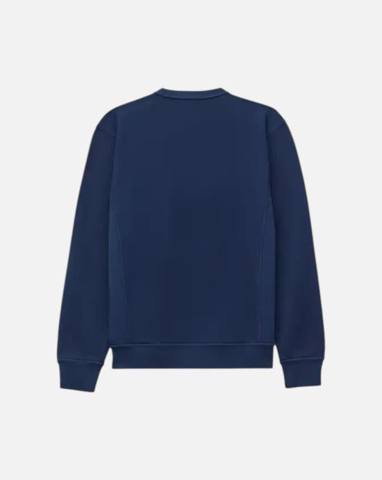 KENZO Long Sleeve Sweatshirt for Men FG6 5SW275 4MJ 79 BLUE BLACK DOM