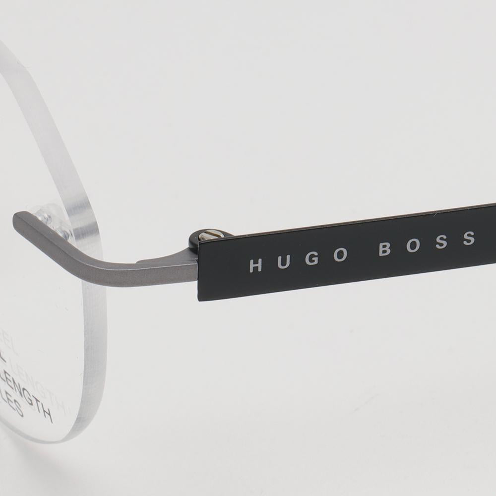 HUGO BOSS Rimless Titanium Lightweight Unisex Eyeglass Frame BOSS 1265D SVK