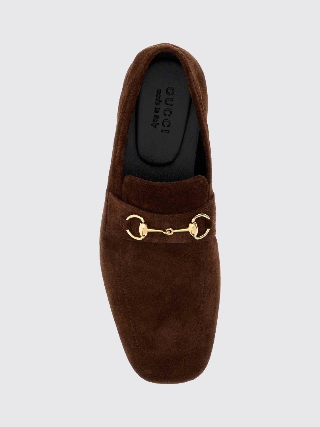 GUCCI Black Leather Loafer Men’s Dress Shoes