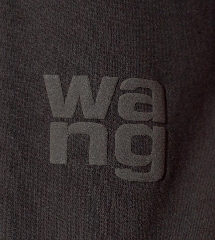 ALEXANDER WANG Puff Logo Short Sleeve T-Shirt 4CC3241520 001