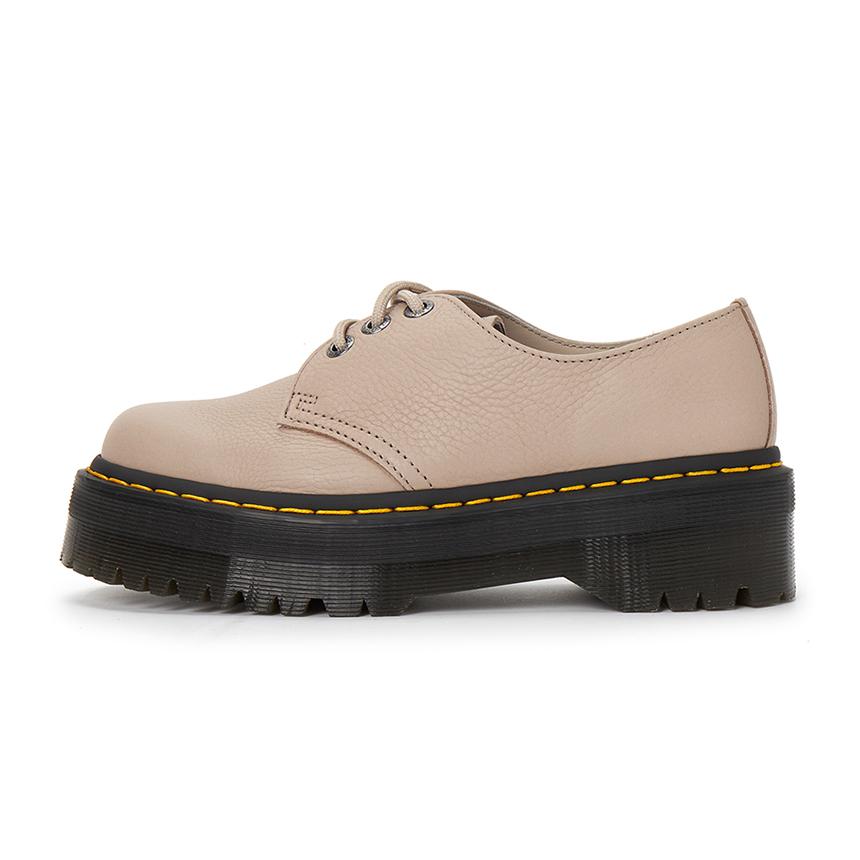 Dr.Martens Vintage Taupe Pisa Leather 1461 II Loafers Unisex