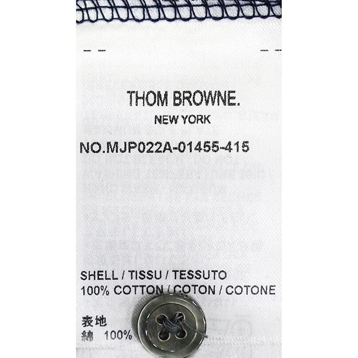 THOM BROWNE RWB Stripe Men’s Short-Sleeve Polo Shirt