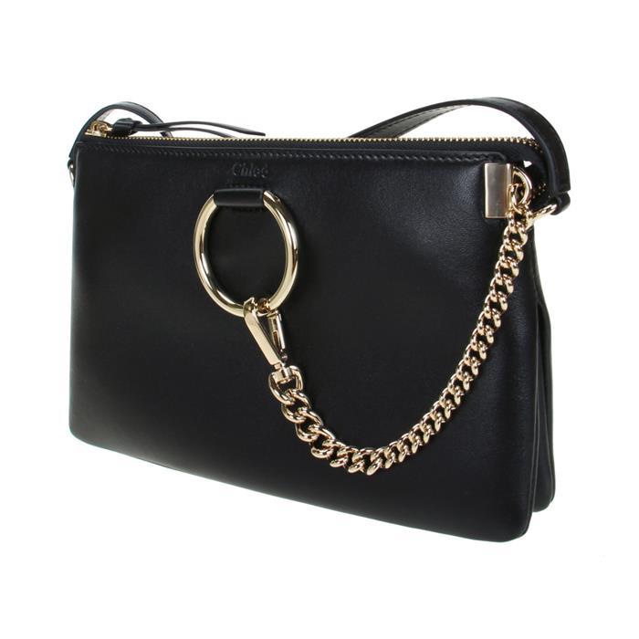Chloe Faye Small Soft Zip Shoulder Bag CHC21AS414F17001