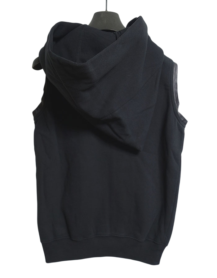 Rick Owens Darkshadow Mountain Asymmetric Hooded Vest DU17S5286