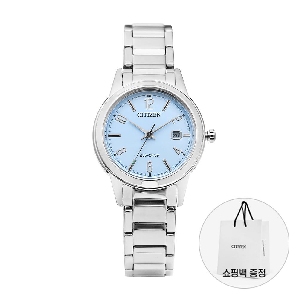CITIZEN Blue Dial Fabric Band Women’s Watch FE1241 71L