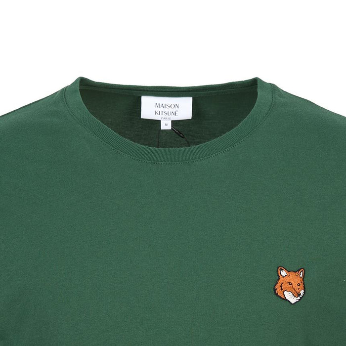 Maison Kitsune Fox Head Men's Short Sleeve T-Shirt