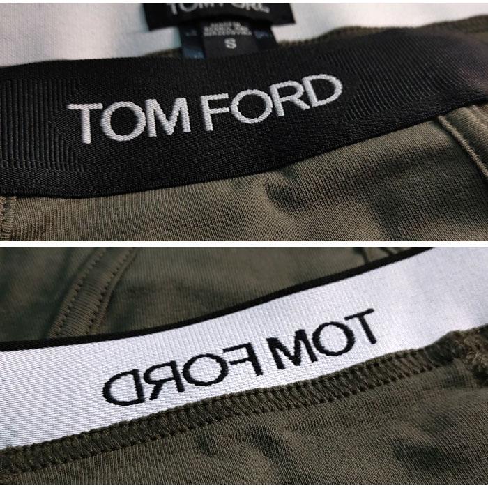 TOM FORD Men’s Boxer Briefs Black Cotton Underwear
