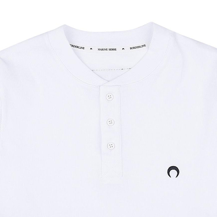 Marine Serre Moon Logo Short Sleeve T-Shirt for Men