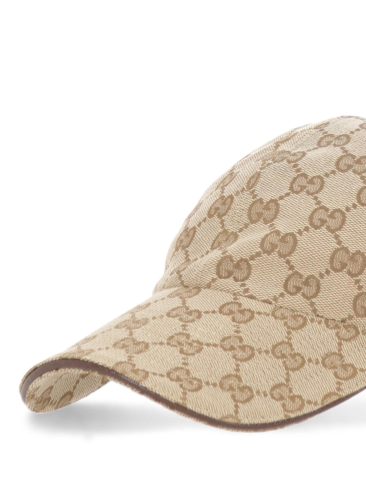 GUCCI Black Cotton Logo Baseball Cap