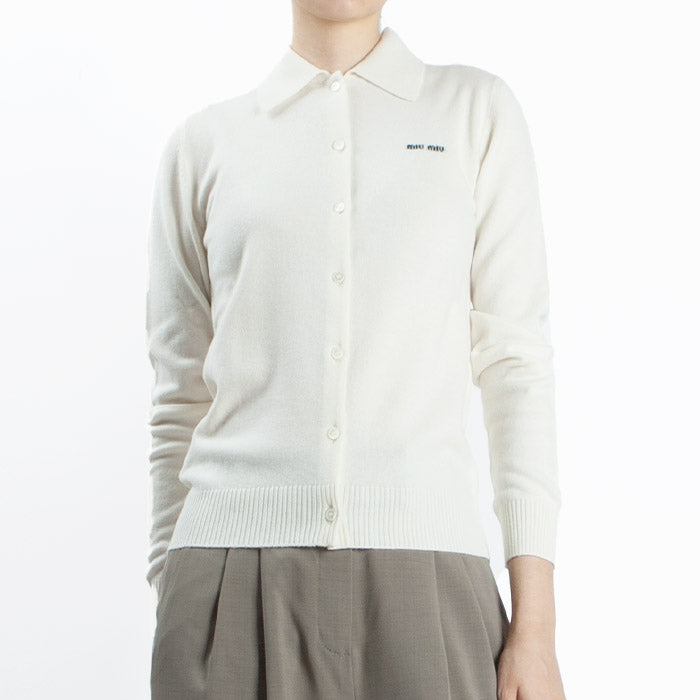 Miu Miu Cashmere Knit Cardigan