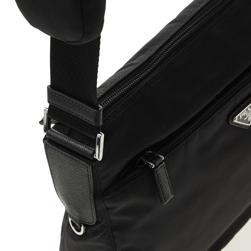 PRADA Re-Nylon Black Shoulder Bag for Women