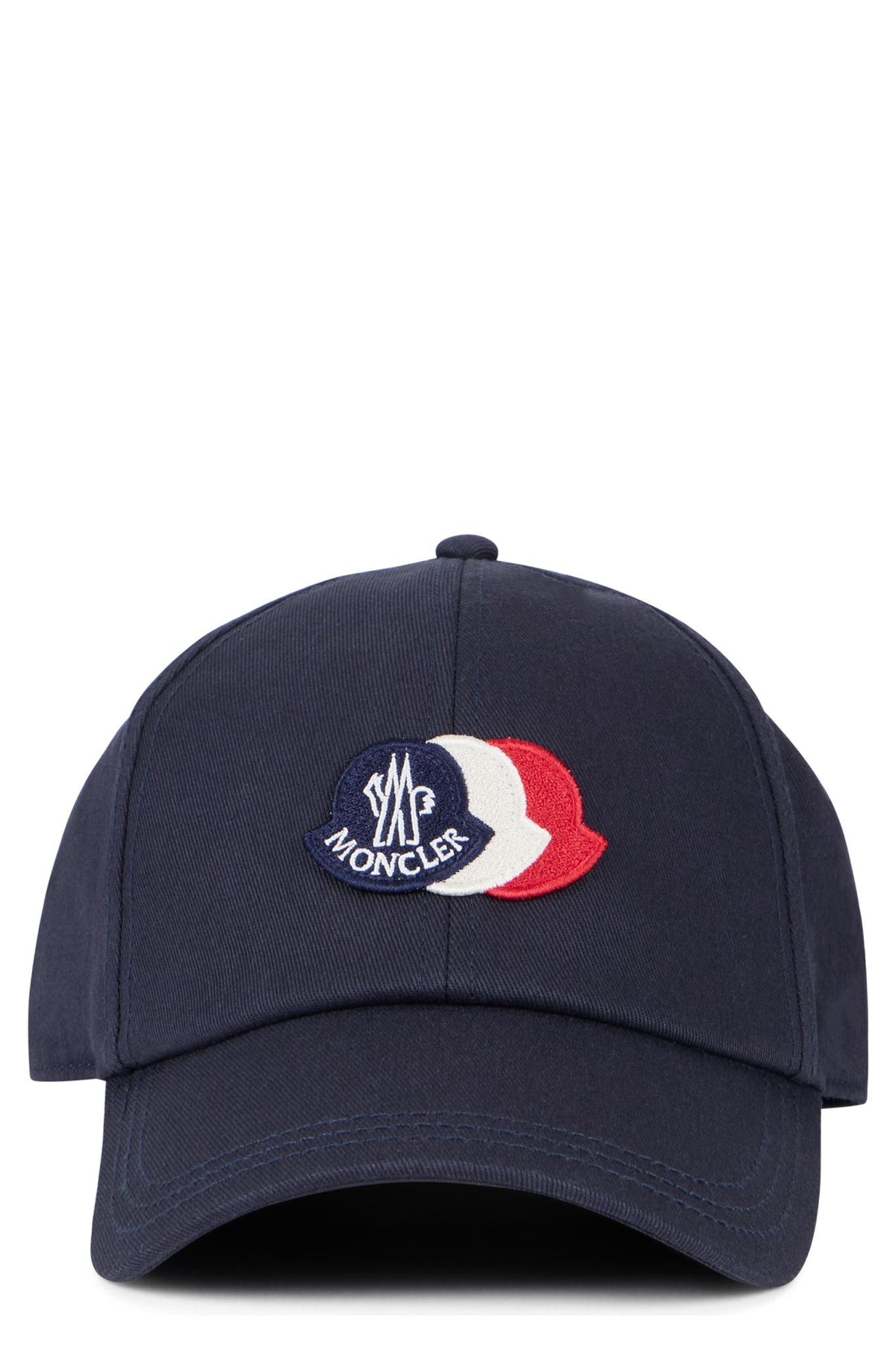 Moncler Navy Cotton Baseball Cap